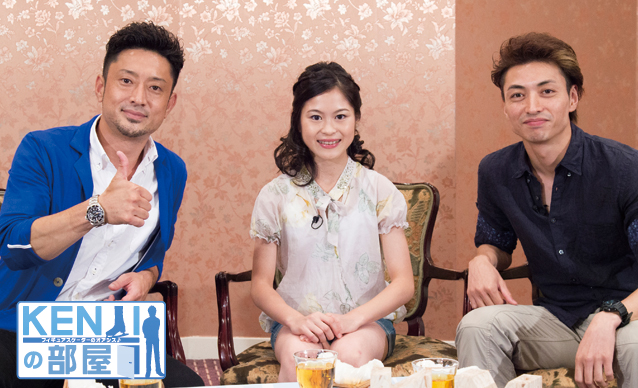 宮本賢二さん、宮原知子選手、田村岳斗コーチ