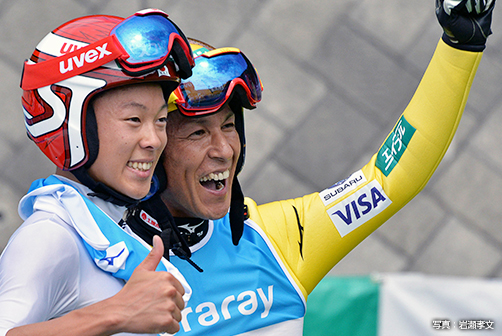 小林陵侑と葛西紀明