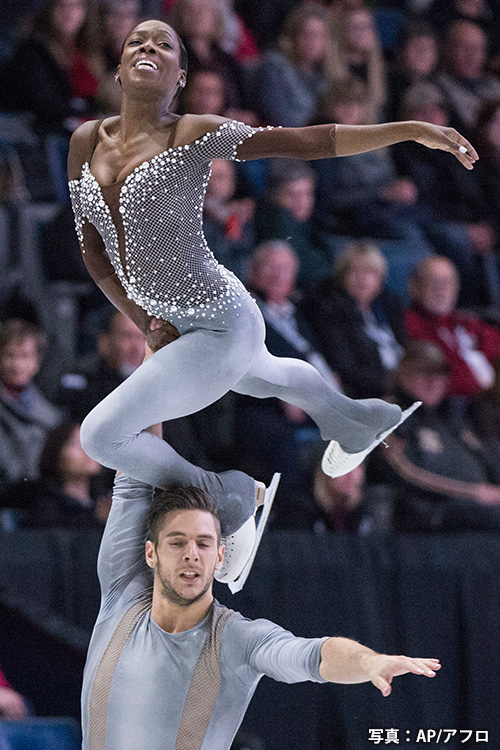 ヴァネッサ・ジェームス選手／モルガン・シプレ選手