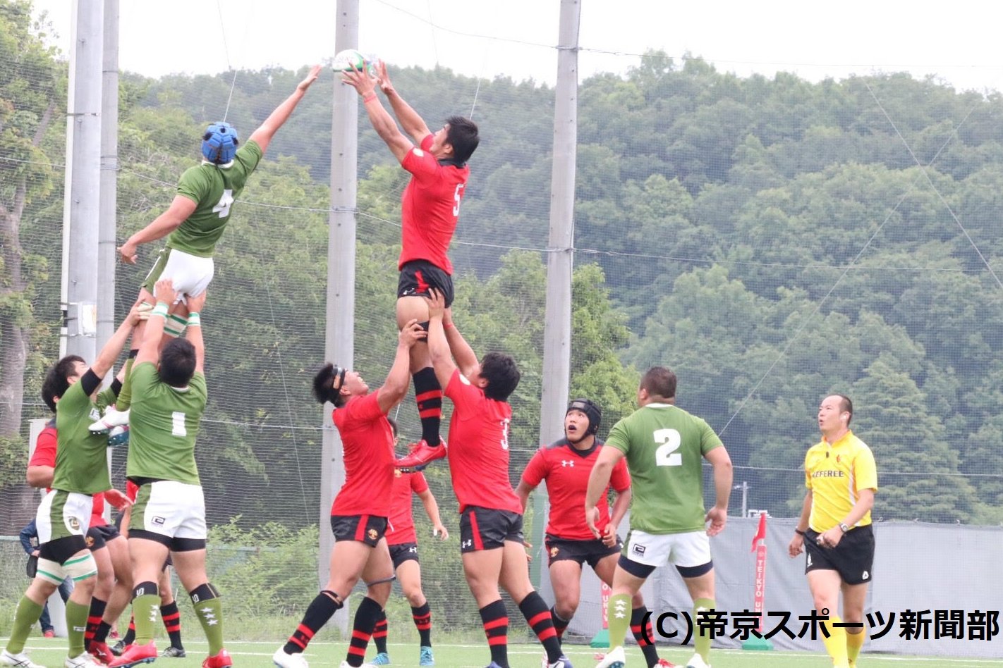 セットプレーを修正した帝京、東海を迎え撃つ。ラグビー関東大学
