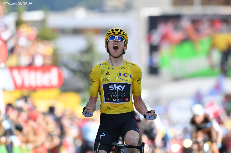 Team Sky オーシャンレスキュー とマリアローザTシャツ