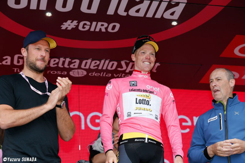 2016ジロ・デ・イタリアでマリアローザを5日間着用したクルイスウエイク