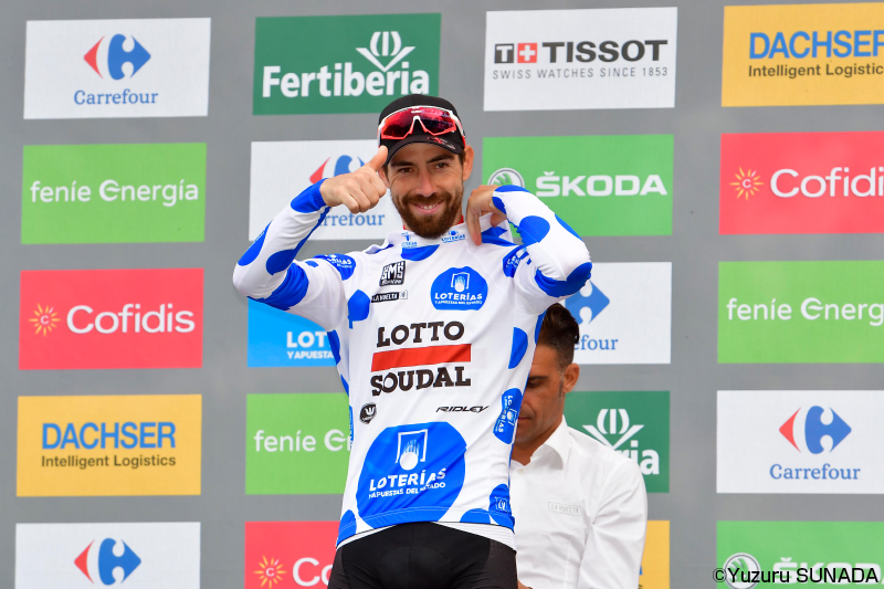 トーマス・デヘントは念願の山岳賞を手に入れた!