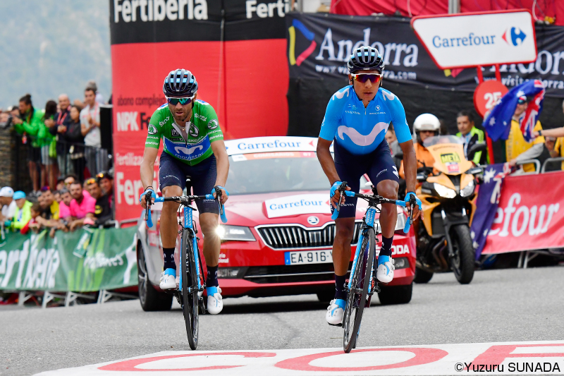 アレハンドロ・バルベルデはポイント賞を確保した