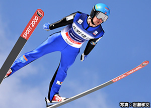 ジャンプの強者イアン・シュミット(ノルウェー)