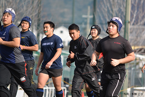 西軍ウォーミングアップ