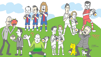 内巻さんのイラストギャラリー 24 デイリーサッカーニュース Foot J Sportsコラム ニュース