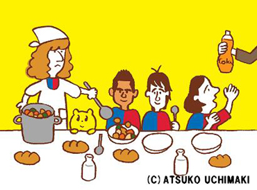 内巻敦子イラスト