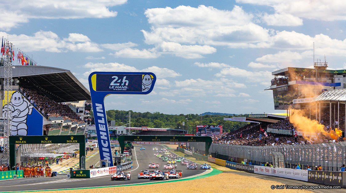 ルマン24時間耐久レース　Le Man 24 Hours　トラックトップ　【L】