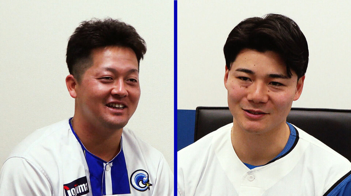牧秀悟選手と清宮幸太郎選手