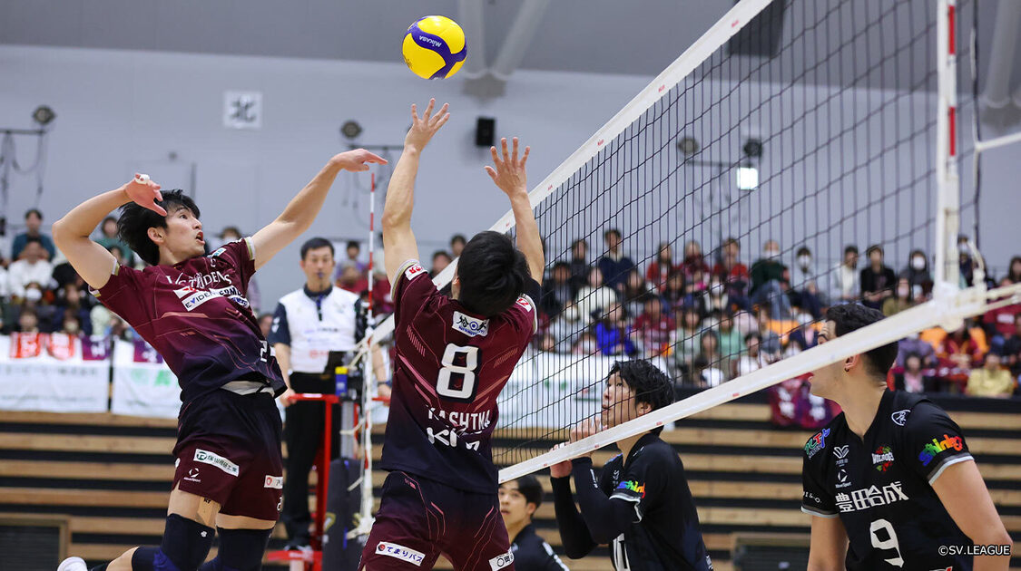 VC長野 vs. ヴォレアス