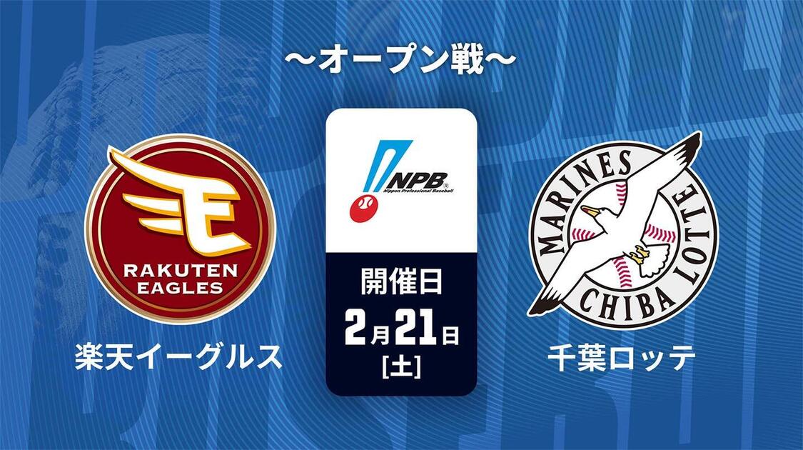 楽天イーグルス vs. 千葉ロッテ