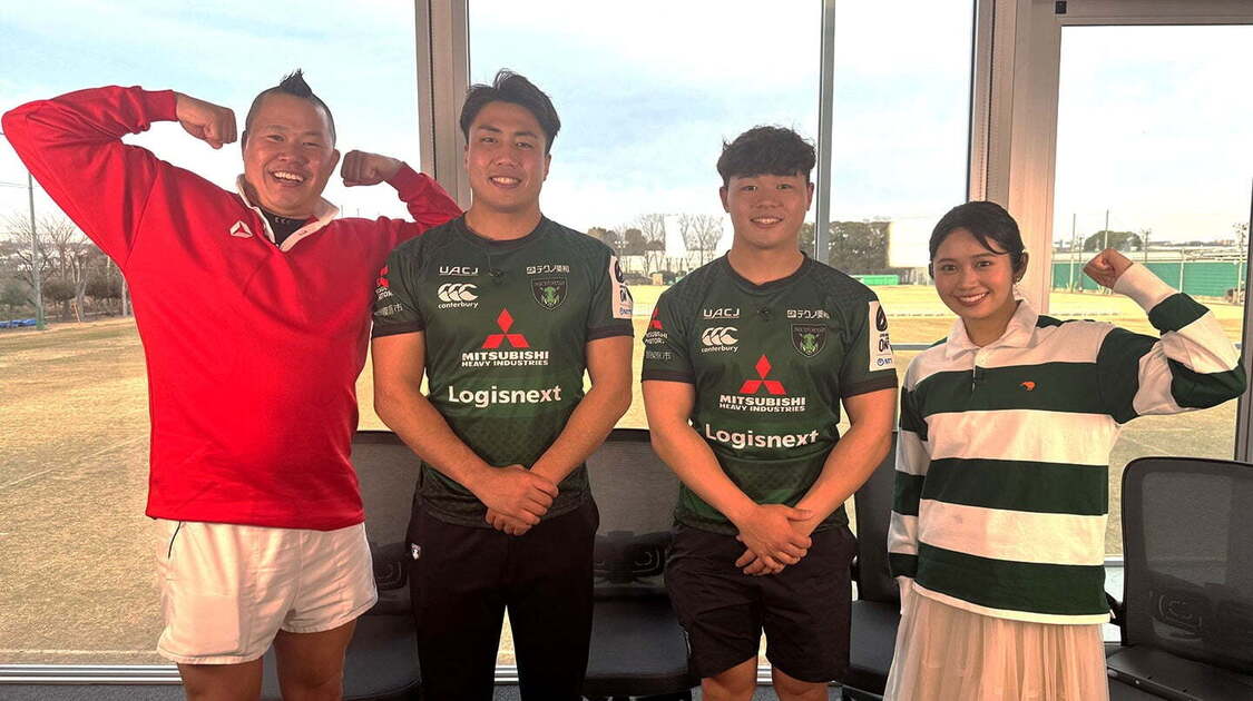 杏ちゃん＆しんやのラグビーはじまるよ！