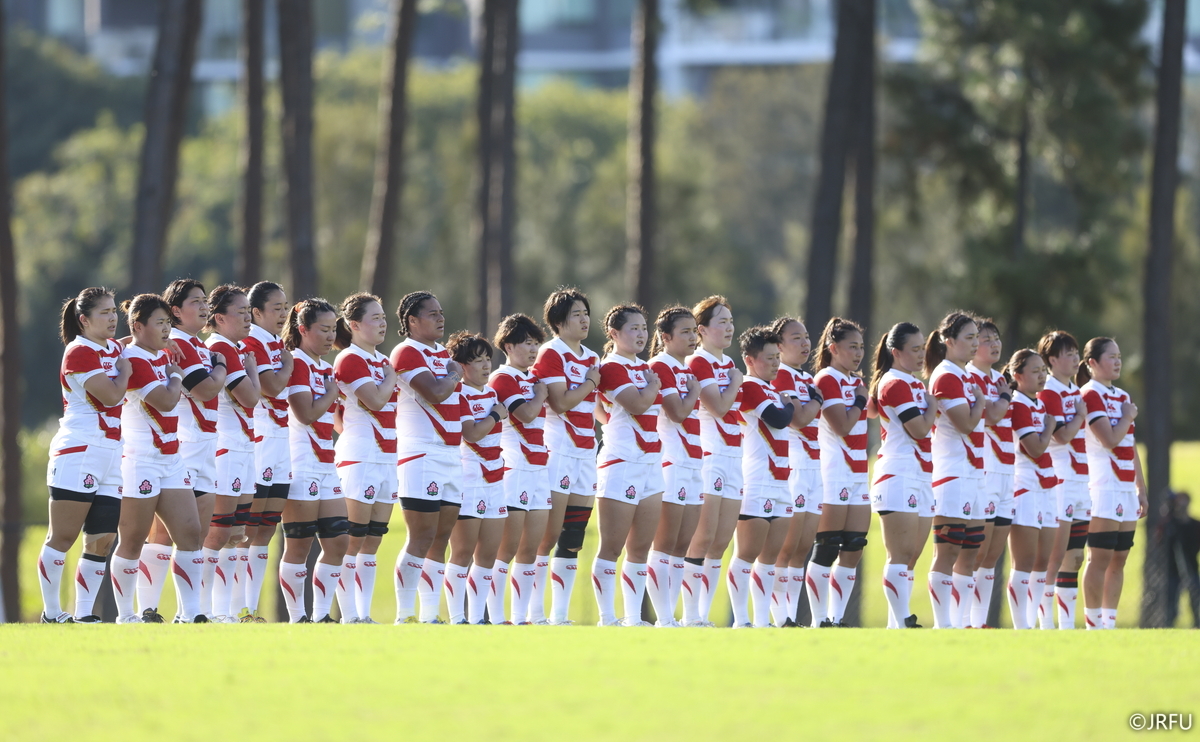 女子ラグビー日本代表 テストマッチ2022