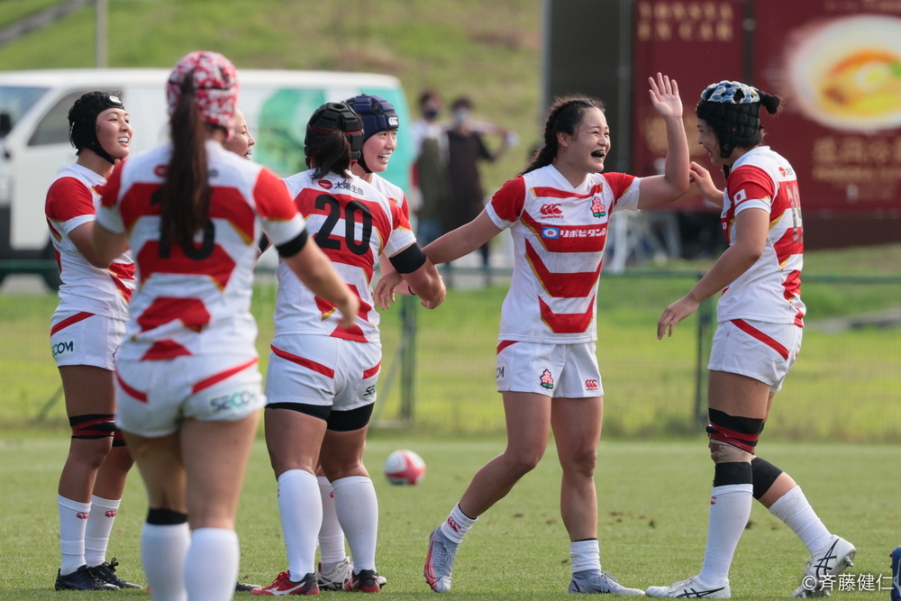 ラグビー女子日本代表_歓喜
