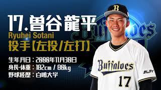 曽谷龍平選手