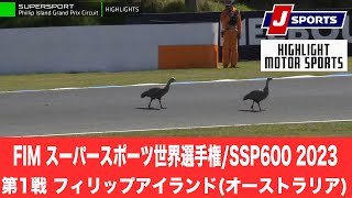 【ハイライト】FIM スーパースポーツ世界選手権/SSP600 2023 