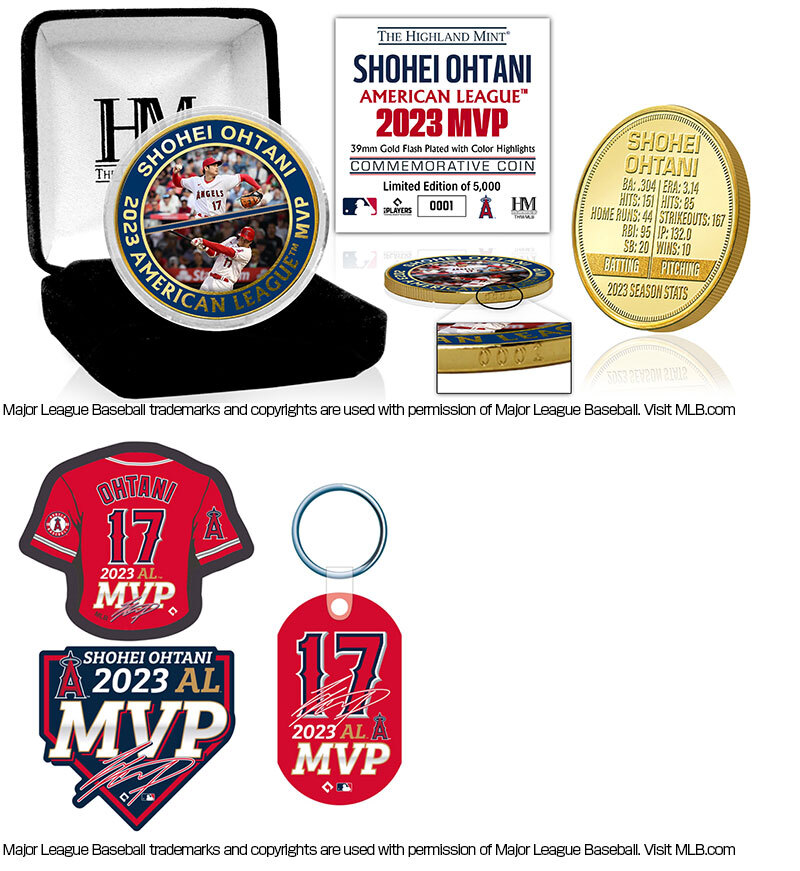 エンジェルス 大谷翔平選手 2023 AL MVP受賞記念