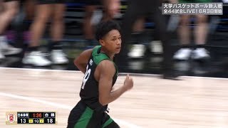 【白鷗大学 ロイ優太郎】ルーキーズトーナメント注目選手