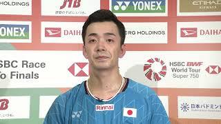 【選手インタビュー】西本 拳太 (JPN)