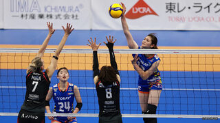 東レ滋賀 vs. ＫＵＲＯＢＥ