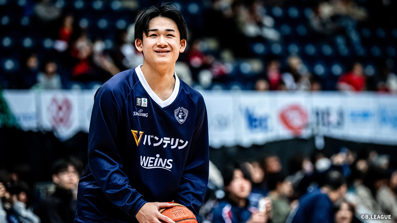 高校生Bリーガー佐藤凪