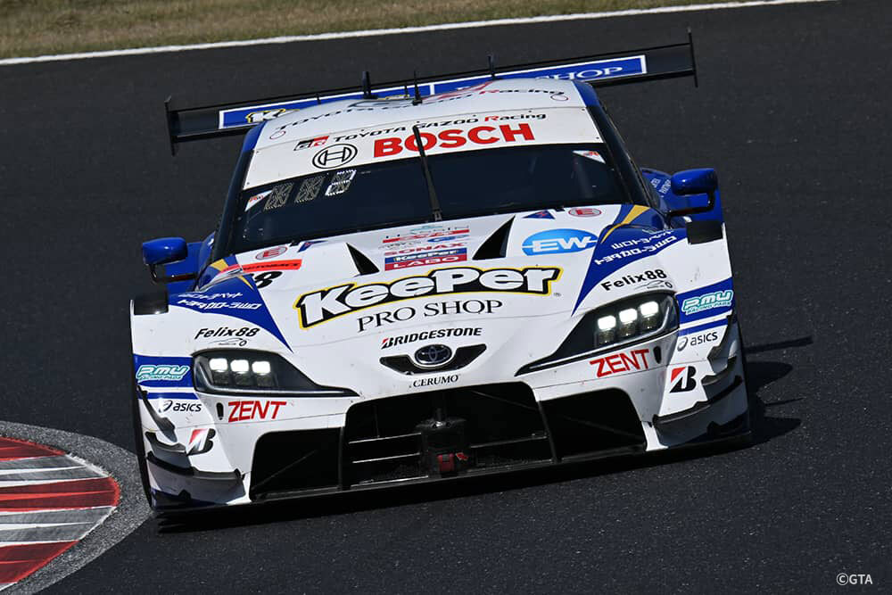 ポールから2位フィニッシュ。”兄”大湯都史樹が小林利徠斗との初レースを振り返る。