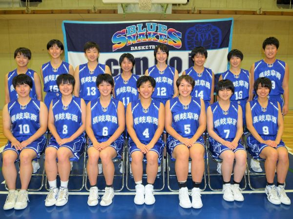 岐阜県代表 女子 選手名鑑 19 高校バスケ ウインターカップ バスケットボール J Sports 公式