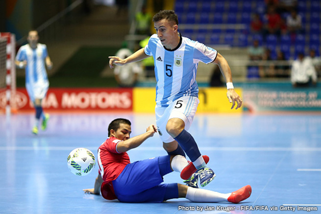 マキシミリアーノ レシア アルゼンチン代表 フットサル海外注目選手名鑑 Fifa サッカー フットサル J Sports 公式