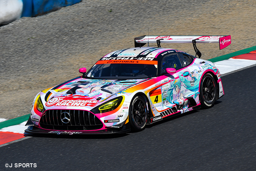 No 4 グッドスマイル 初音ミク Amg Gt300 チーム ドライバー 21 Super Gt モータースポーツ J Sports 公式